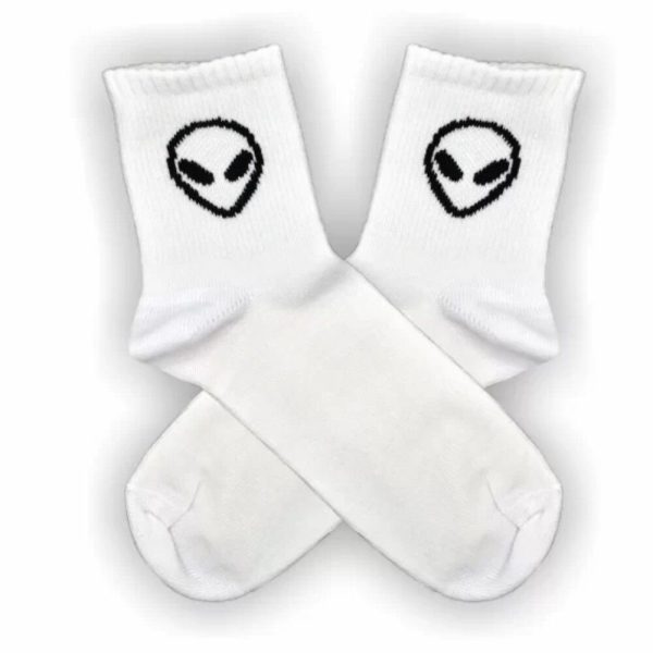 Tenis de Diseño Alien Blanco