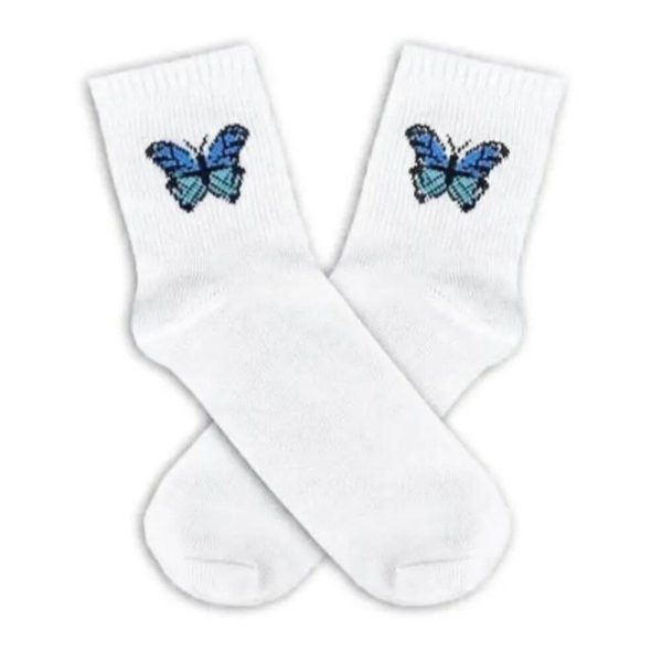 Tenis de Diseño Mariposa Azul