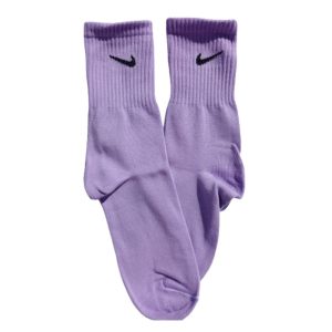 Media Caña Premium Nike Violeta Pastel