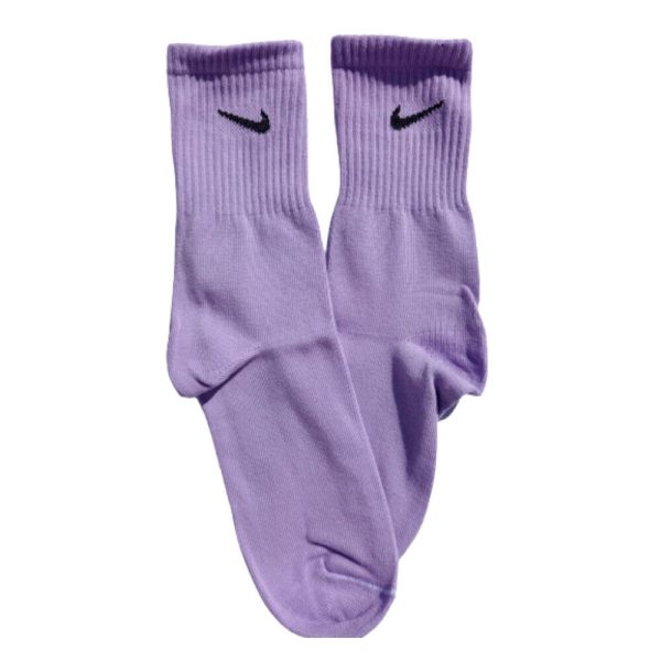 Media Caña Premium Nike Violeta Pastel