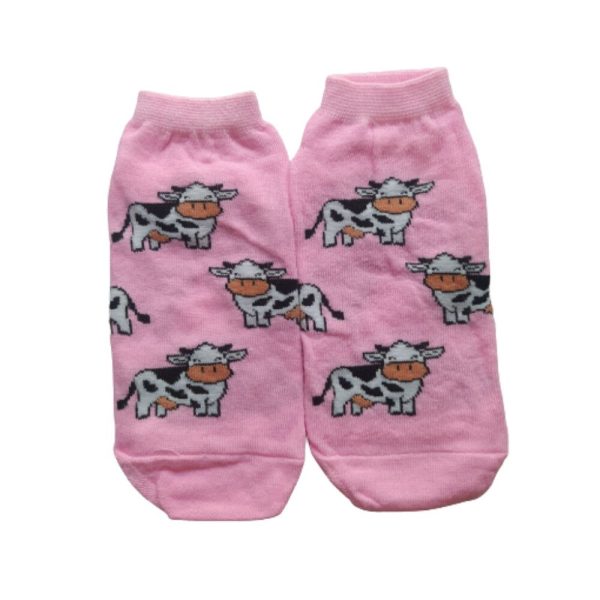 Soquete Vaquitas Rosa