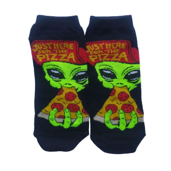 Soquete Alien Just Here For The Pizza