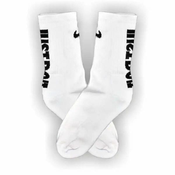 Media Caña Premium Nike Just Do It Blanca