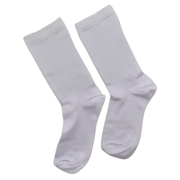 Media Caña Lisa Blanca