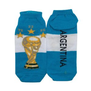 Soquete Copa del Mundo Tres Estrellas Argentina