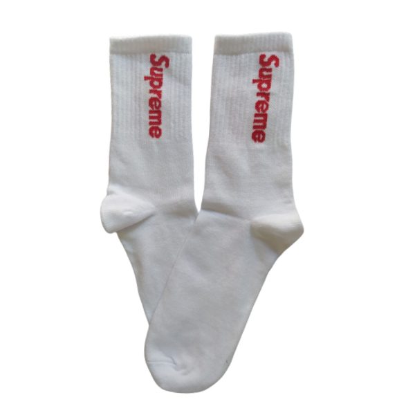 Media Caña Premium Supreme Blanca y Roja