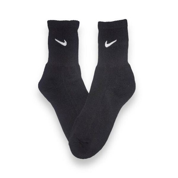 Media Caña Premium Nike Negra Toalla