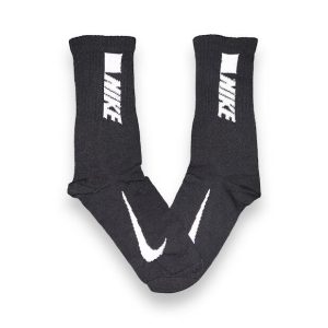 Media Caña Premium Nike Cuadrado Negro