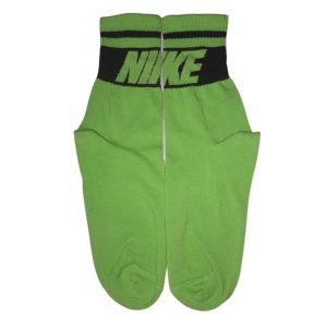 Media Caña Premium Nike Frontal Verde Lima