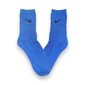 Media Caña Toalla Nike Azul