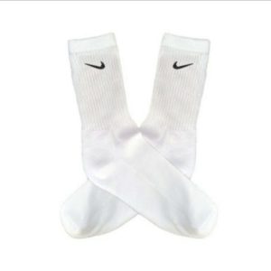 Media Caña Toalla Nike Blanca