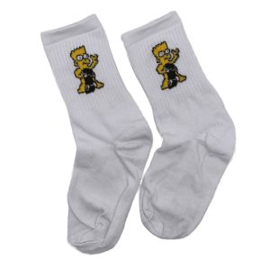 Tenis de Diseño Bart Desnudo con Patineta - Los Simpsons