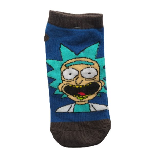 Soquete Rick Negro y Azul
