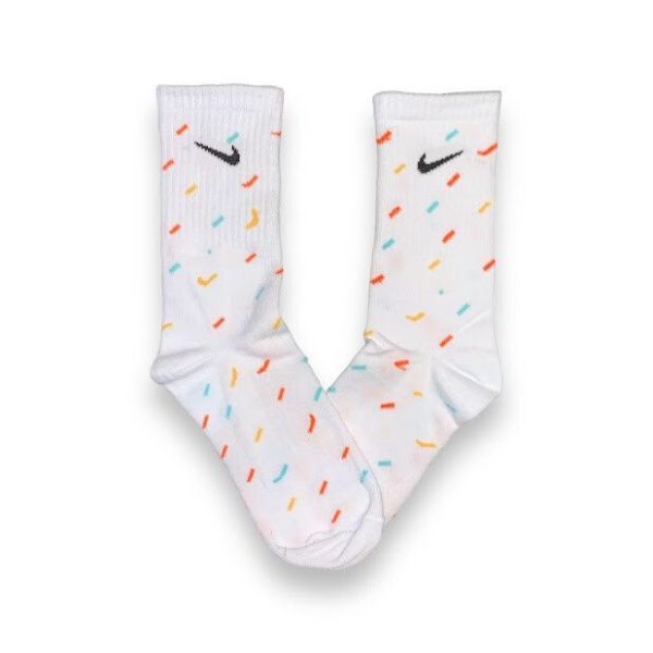 Media Caña Premium Nike Blanca Colores