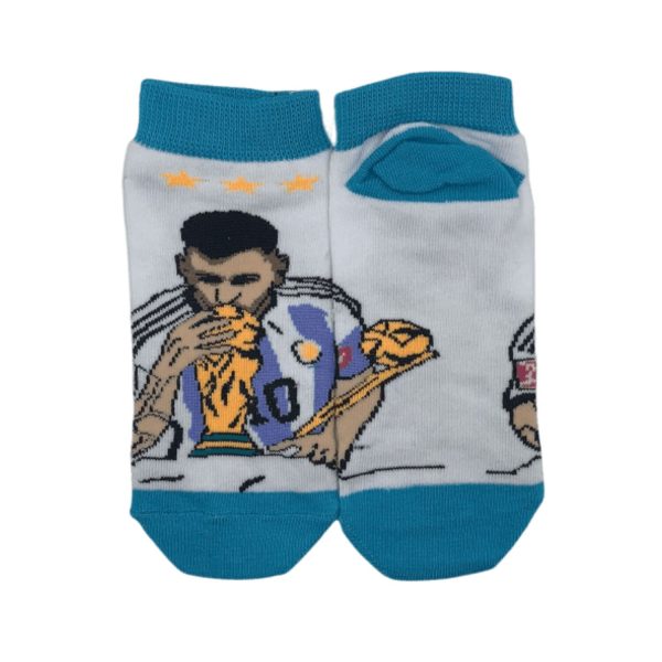 Soquete Messi Besando La Copa