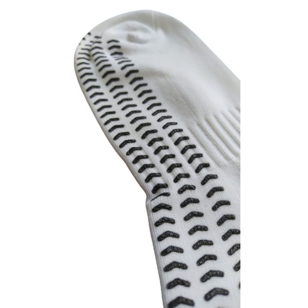 Media Caña Antideslizante Flecha Nike Blanca