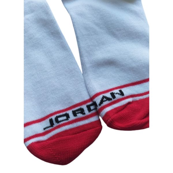 Media Caña Jordan 23 Lines Rojas Nba Basquet