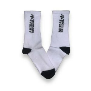 Media Caña Premium Blanca Adidas Original