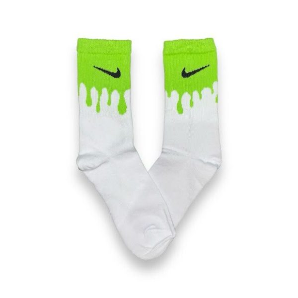 Media Caña Premium Nike Derretido Verde