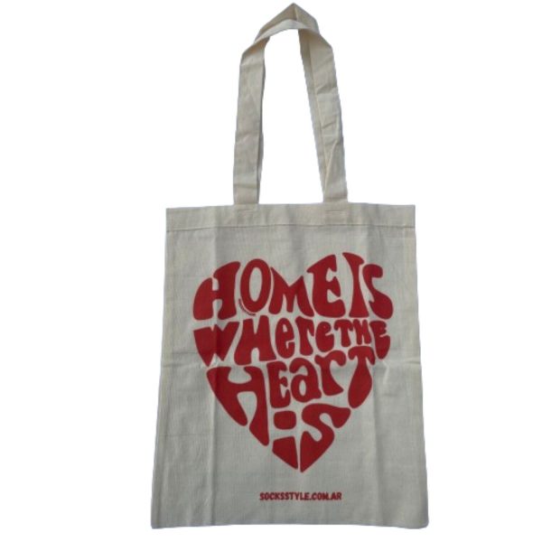 Tote Bag Home Is Where The Heart Is