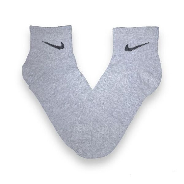 Soquete Alto Toalla Nike Gris