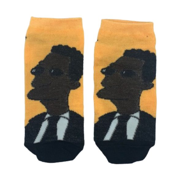 Soquete Carl Hombre de Negro - Los Simpsons