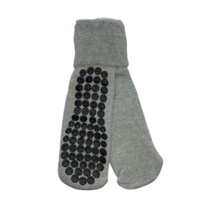 Pantumedia con Antideslizante Gris