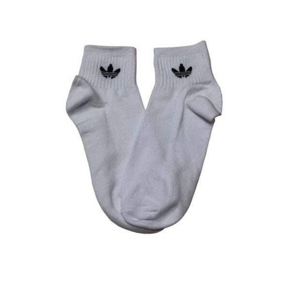 Soquete Alto Adidas Blanco