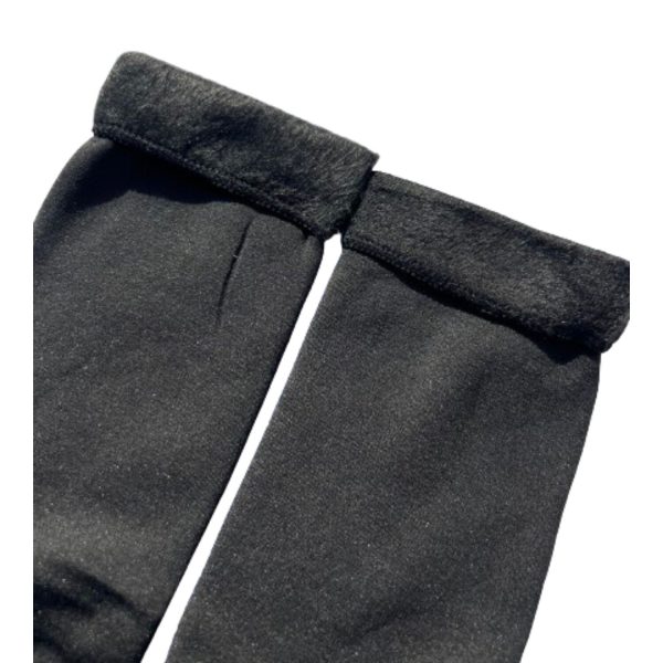 Tenis Termico Negro (Con Piel)