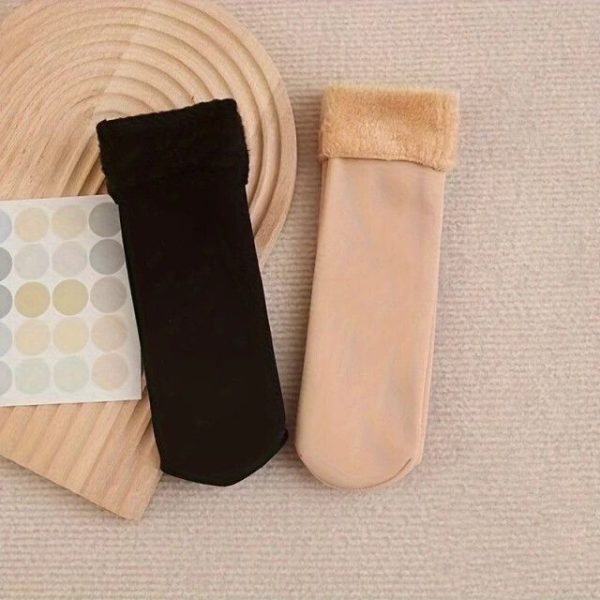 Tenis Termico Negro (Con Piel)