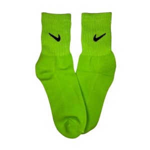 Media Caña Toalla Nike Verde Lima