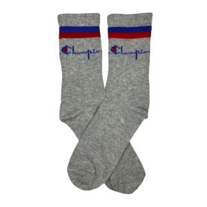 Media Caña Premium Champions Gris