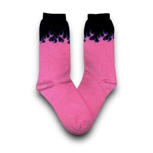 Media Caña Style Fuego Fucsia