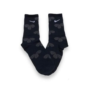 Media Caña Premium Nike Petalos Negra