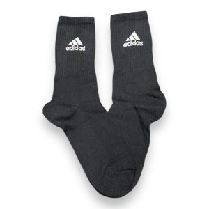 Media Caña Premium Adidas Clasica Negra