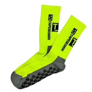 Media Caña Antideslizante Redondo TapeDesign Amarillo Fluo