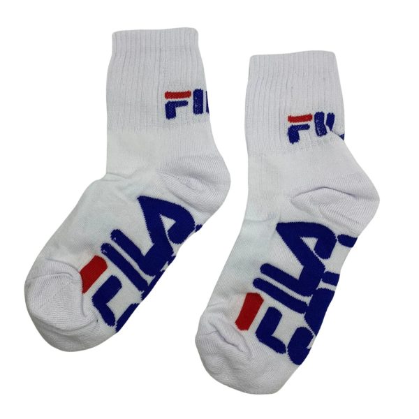 Tenis con Toalla Fila Atras Blanco