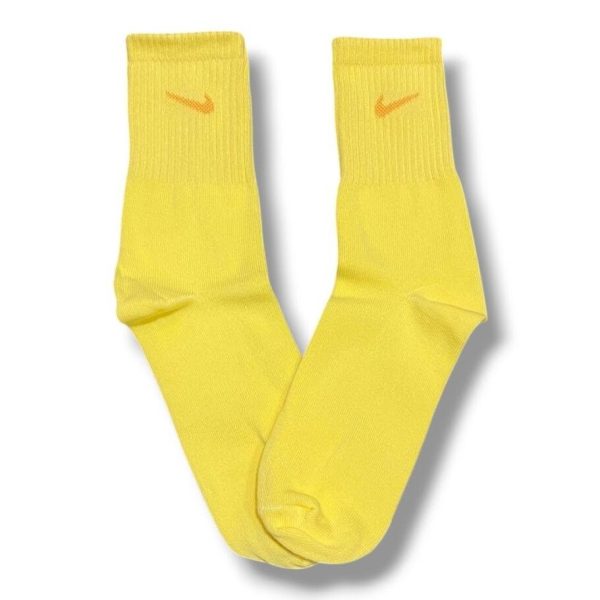 Media Caña Premium Nike Amarillo