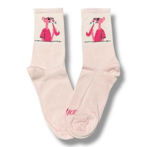 Media Caña Premium Nike Pantera Rosa