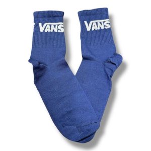 Media Caña Premium Vans Azul