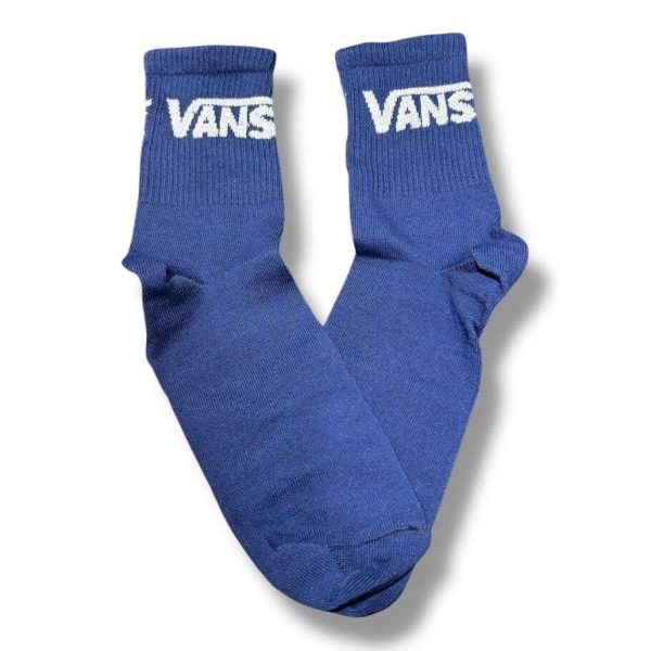 Media Caña Premium Vans Azul