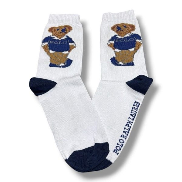 Media Caña Premium Oso Polo Ralph Lauren