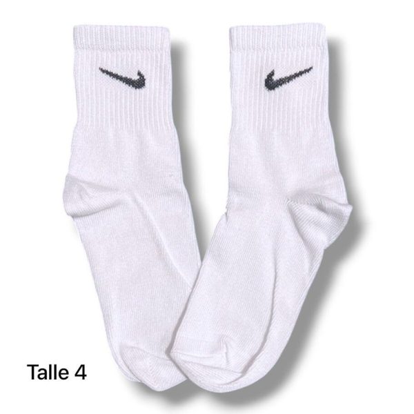Media Caña Kids Nike Blanca Talle 4