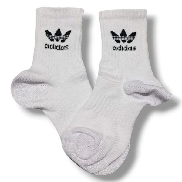 Media Caña Kids Adidas Blanca