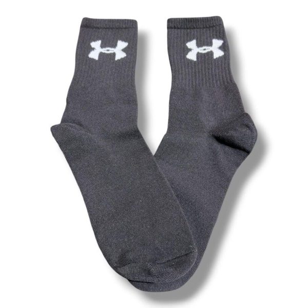Media Caña Premium Under Armour Negra