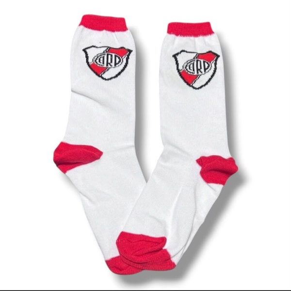 Media Caña Style River Plate Blanca
