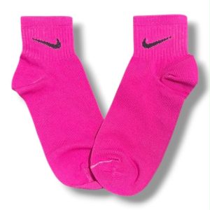 Soquete Alto Nike Rosa