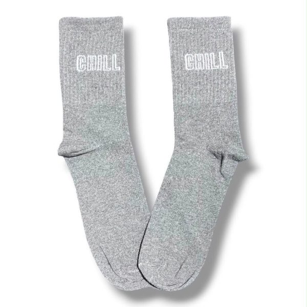 Media Caña Style Chill Gris